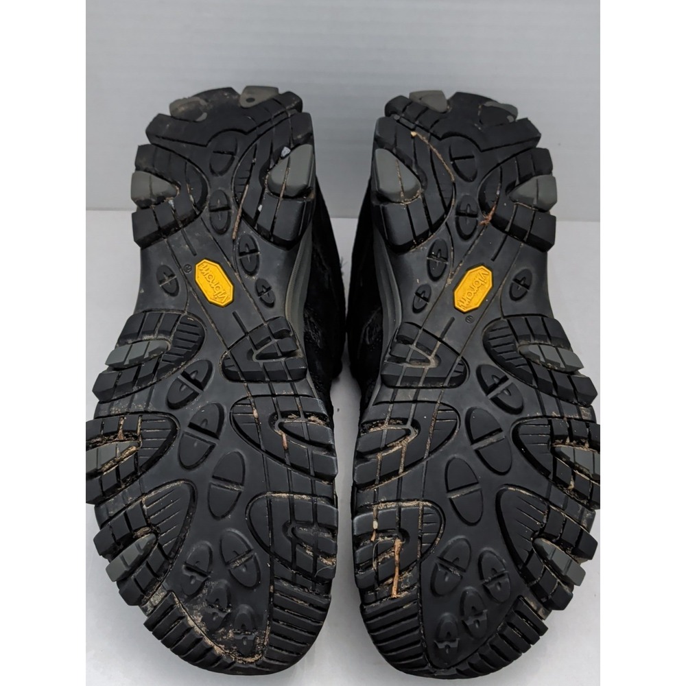 Merrell Men's Moab 3 Hiking Shoes Black Night Vibram Soles Sz 10.5 J035875 - Picture 9 of 9